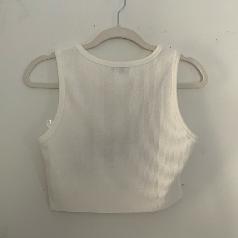 Princess Polly GIDDY UP TANK TOP WHITE - Picture 5 of 5